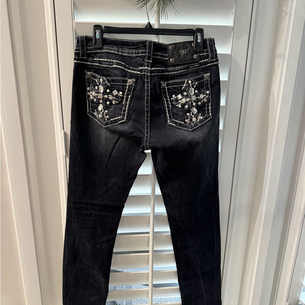 Women’s Miss Me Jeweled Black Jeans